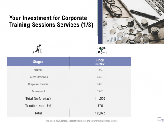 Staff Engagement Training And Development Proposal Your Investment For Corporate Training Sessions Services Price Introduction PDF Staff Engagement Training And Development Proposal Your Investment For Corporate Training Sessions Services Price Introduction PDF