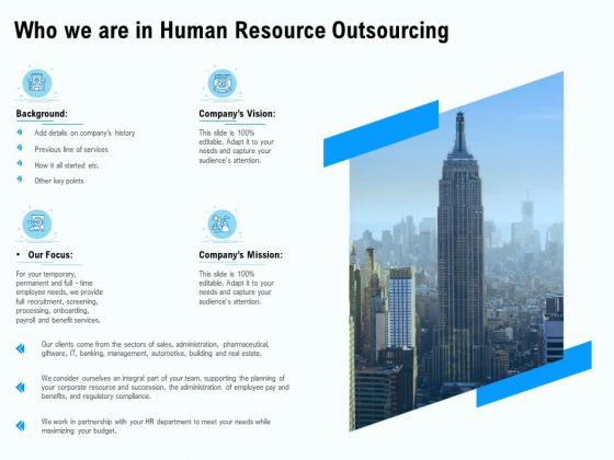 Staffing Offshoring Proposal Who We Are In Human Resource Outsourcing Inspiration PDF Staffing Offshoring Proposal Who We Are In Human Resource Outsourcing Inspiration PDF