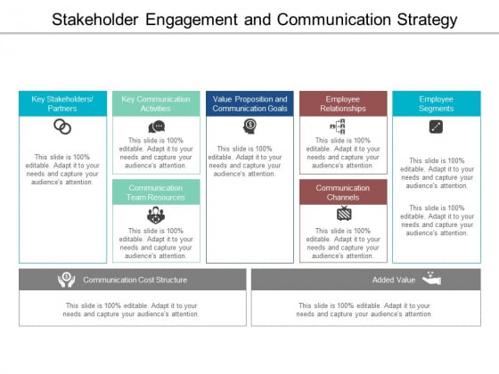 Stakeholder Engagement And Communication Strategy Ppt Powerpoint Presentation Portfolio Layout