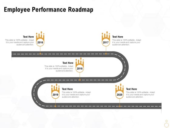 Star Employee Employee Performance Roadmap Ppt Portfolio Aids PDF
