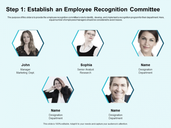 Star Performer Step 1 Establish An Employee Recognition Committee Mockup PDF Star Performer Step 1 Establish An Employee Recognition Committee Mockup PDF