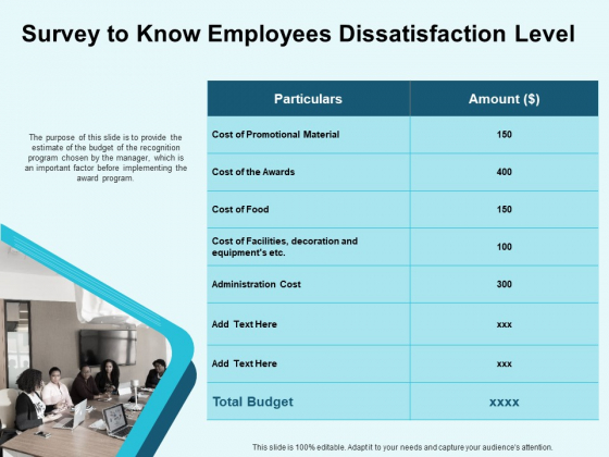 Star Performer Survey To Know Employees Dissatisfaction Level Awards Graphics PDF Star Performer Survey To Know Employees Dissatisfaction Level Awards Graphics PDF