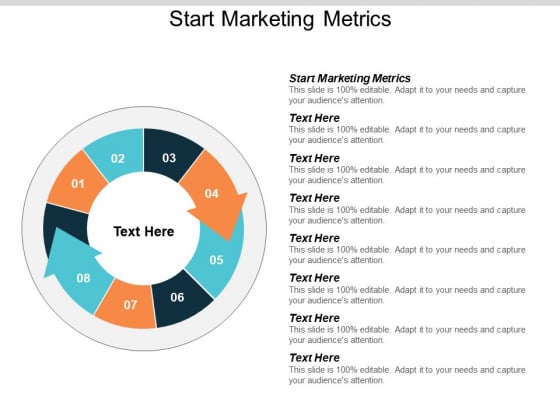 Start Marketing Metrics Ppt PowerPoint Presentation Show Portfolio Cpb