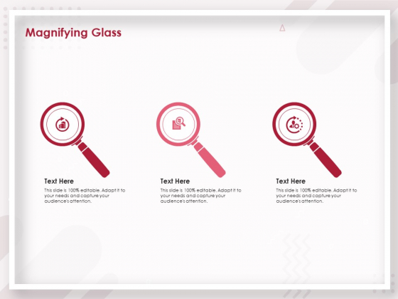 Startup Pitch To Raise Capital From Crowdfunding Magnifying Glass Professional PDF Startup Pitch To Raise Capital From Crowdfunding Magnifying Glass Professional PDF