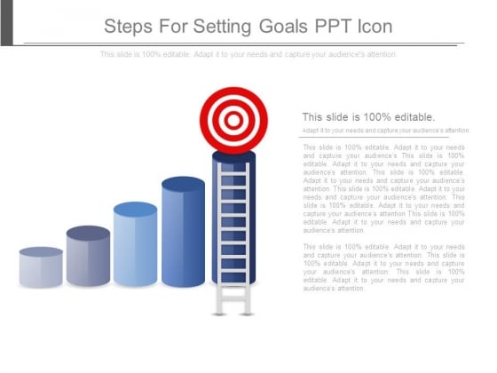 Steps For Setting Goals Ppt Icon Steps For Setting Goals Ppt Icon