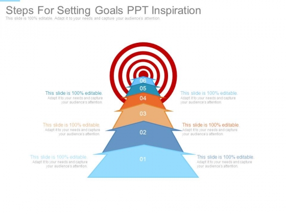 Steps For Setting Goals Ppt Inspiration Steps For Setting Goals Ppt Inspiration