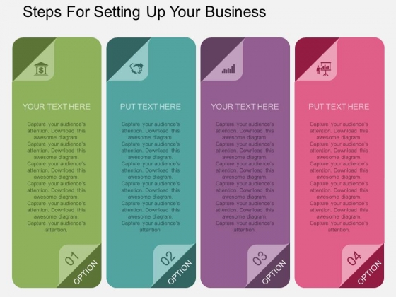 Steps For Setting Up Your Business Powerpoint Template Steps For Setting Up Your Business Powerpoint Template
