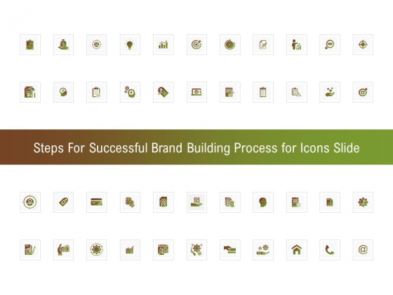 Steps For Successful Brand Building Process For Icons Slide Icons PDF Steps For Successful Brand Building Process For Icons Slide Icons PDF