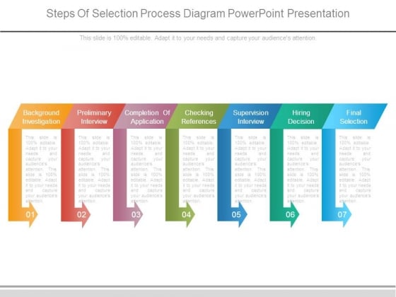 Steps Of Selection Process Diagram Powerpoint Presentation Steps Of Selection Process Diagram Powerpoint Presentation