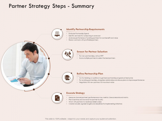 Steps Of Strategic Procurement Process Partner Strategy Steps Summary Ppt Show Guide PDF Steps Of Strategic Procurement Process Partner Strategy Steps Summary Ppt Show Guide PDF