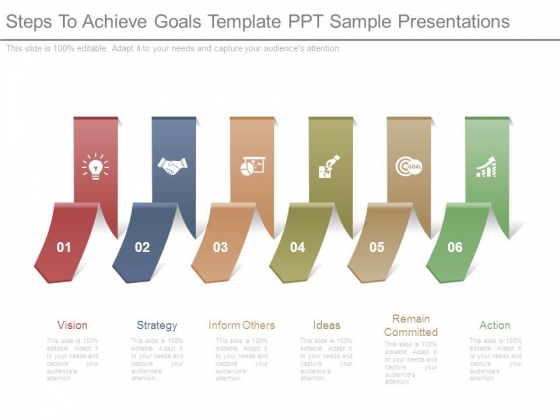 Steps To Achieve Goals Template Ppt Sample Presentations Steps To Achieve Goals Template Ppt Sample Presentations