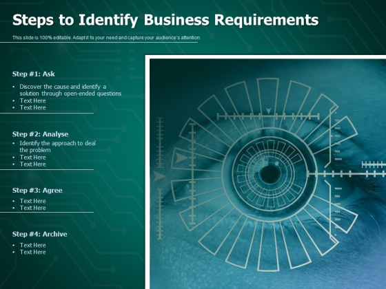 Steps To Identify Business Requirements Ppt PowerPoint Presentation Inspiration Vector PDF Steps To Identify Business Requirements Ppt PowerPoint Presentation Inspiration Vector PDF