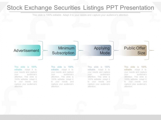 Stock Exchange Securities Listings Ppt Presentation