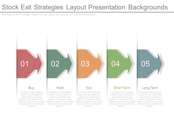 Stock Exit Strategies Layout Presentation Backgrounds Stock Exit Strategies Layout Presentation Backgrounds