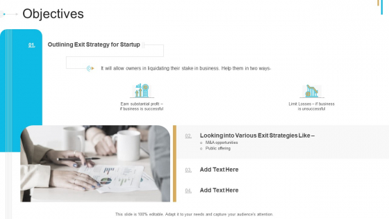 Stock Offering As An Exit Alternative Objectives Template PDF Stock Offering As An Exit Alternative Objectives Template PDF
