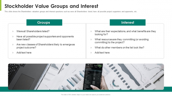 Stockholder Value Groups And Interest Ppt Model Visual Aids Pdf Stockholder Value Groups And Interest Ppt Model Visual Aids Pdf