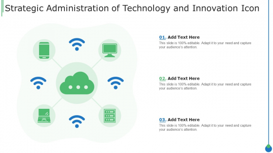 Strategic Administration Of Technology And Innovation Icon Download PDF