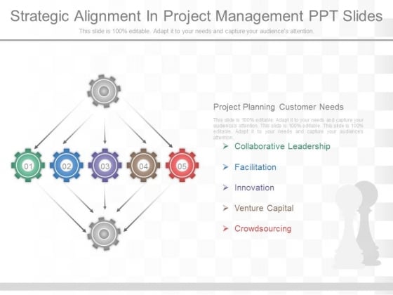 Strategic Alignment In Project Management Ppt Slides