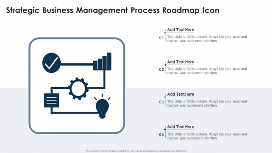Strategic Business Management Process Roadmap Icon Icons PDF Strategic Business Management Process Roadmap Icon Icons PDF