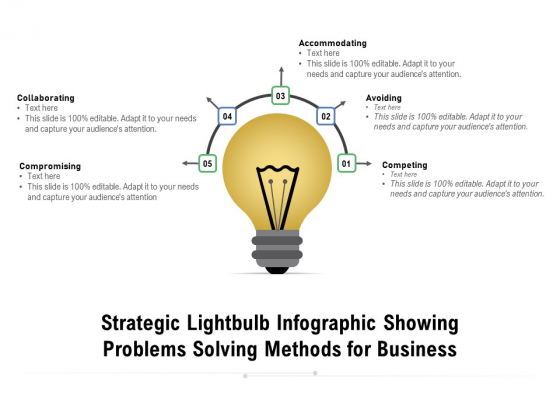 Strategic Lightbulb Infographic Showing Problems Solving Methods For Business Ppt PowerPoint Presentation Professional Display PDF Strategic Lightbulb Infographic Showing Problems Solving Methods For Business Ppt PowerPoint Presentation Professional Display PDF