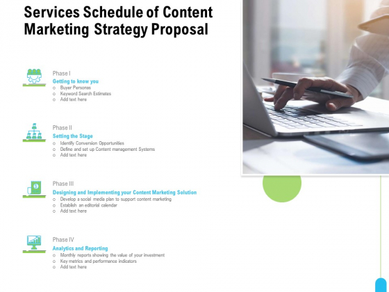 Strategic Marketing Approach Services Schedule Of Content Marketing Strategy Proposal Elements PDF Strategic Marketing Approach Services Schedule Of Content Marketing Strategy Proposal Elements PDF
