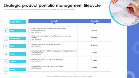 Strategic Product Portfolio Management Lifecycle Formats PDF