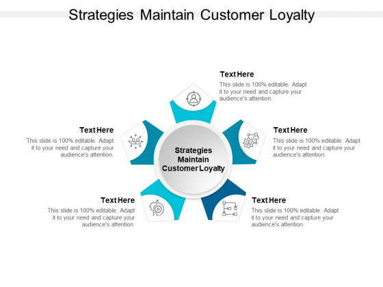 Strategies Maintain Customer Loyalty Ppt PowerPoint Presentation Gallery Information Cpb