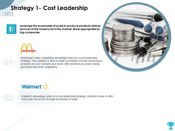 Strategies Take Your Retail Business Ahead Competition Strategy 1 Cost Leadership Slides PDF Strategies Take Your Retail Business Ahead Competition Strategy 1 Cost Leadership Slides PDF