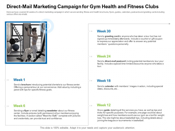 Strategies To Enter Physical Fitness Club Business Direct Mail Marketing Campaign For Gym Health And Fitness Clubs Themes PDF Strategies To Enter Physical Fitness Club Business Direct Mail Marketing Campaign For Gym Health And Fitness Clubs Themes PDF