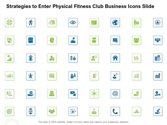 Strategies To Enter Physical Fitness Club Business Icons Slide Infographics PDF Strategies To Enter Physical Fitness Club Business Icons Slide Infographics PDF