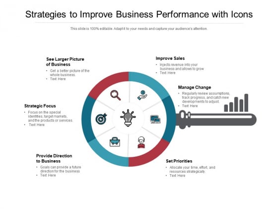 Strategies To Improve Business Performance With Icons Ppt PowerPoint ...