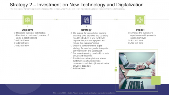 Strategy 2 Investment On New Technology And Digitalization Designs PDF Strategy 2 Investment On New Technology And Digitalization Designs PDF