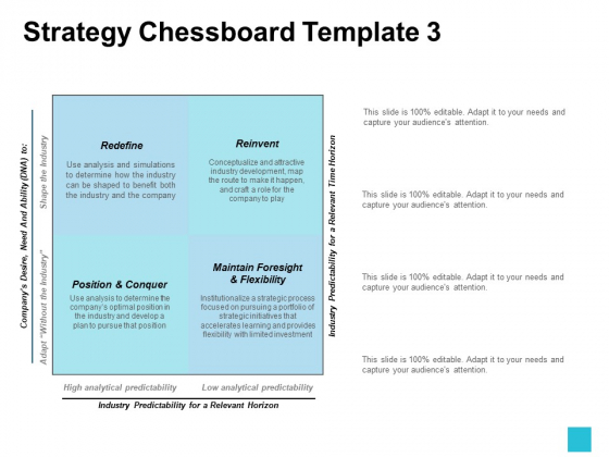Strategy Chessboard Redefine Maintain Foresight And Flexibility Ppt PowerPoint Presentation Ideas Graphics Strategy Chessboard Redefine Maintain Foresight And Flexibility Ppt PowerPoint Presentation Ideas Graphics
