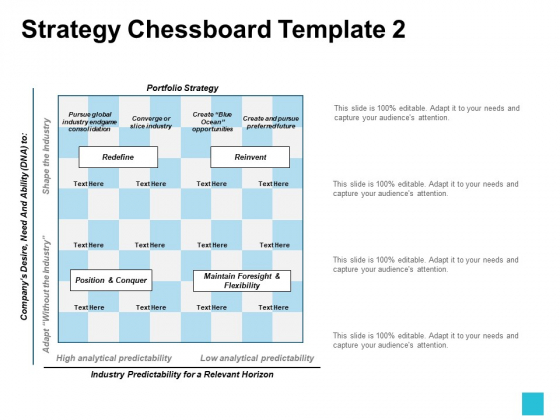 Strategy Chessboard Reinvent Portfolio Strategy Ppt PowerPoint Presentation Outline Picture