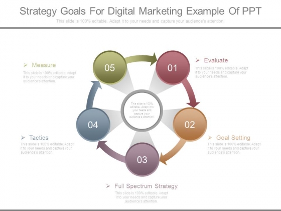 Strategy Goals For Digital Marketing Example Of Ppt Strategy Goals For Digital Marketing Example Of Ppt