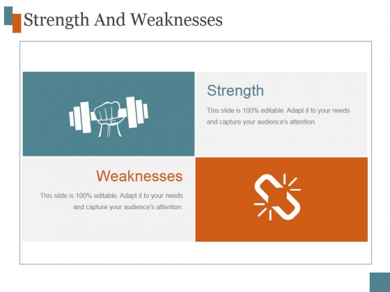 Strength And Weaknesses Ppt PowerPoint Presentation Picture