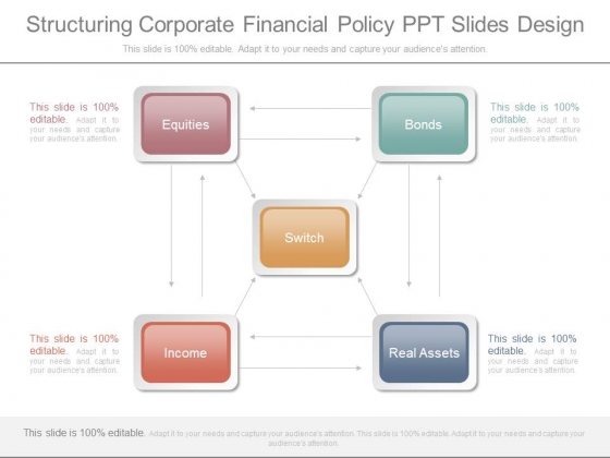 Structuring Corporate Financial Policy Ppt Slides Design