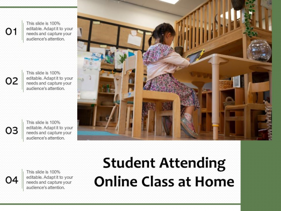 Student Attending Online Class At Home Ppt PowerPoint Presentation Inspiration Design Inspiration PDF Student Attending Online Class At Home Ppt PowerPoint Presentation Inspiration Design Inspiration PDF
