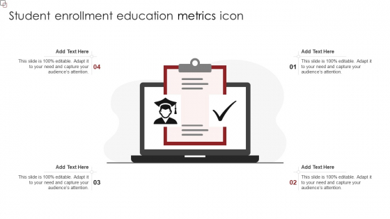 Student Enrollment Education Metrics Icon Topics PDF Student Enrollment Education Metrics Icon Topics PDF