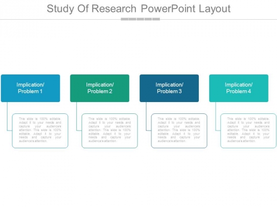 Study Of Research Powerpoint Layout