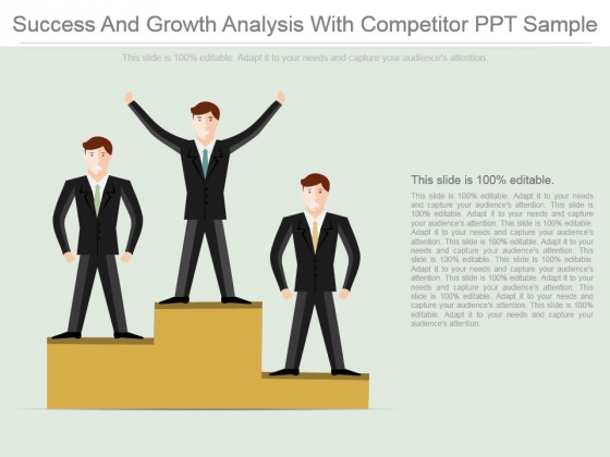 Success And Growth Analysis With Competitor Ppt Sample Success And Growth Analysis With Competitor Ppt Sample