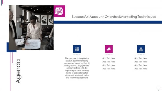 Successful Account Oriented Marketing Techniques Successful Account Oriented Marketing Structure PDF