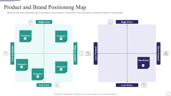 Successful Brand Development Plan Product And Brand Positioning Map Themes PDF