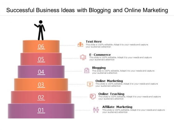 Successful Business Ideas With Blogging And Online Marketing Ppt PowerPoint Presentation Infographics Show PDF Successful Business Ideas With Blogging And Online Marketing Ppt PowerPoint Presentation Infographics Show PDF