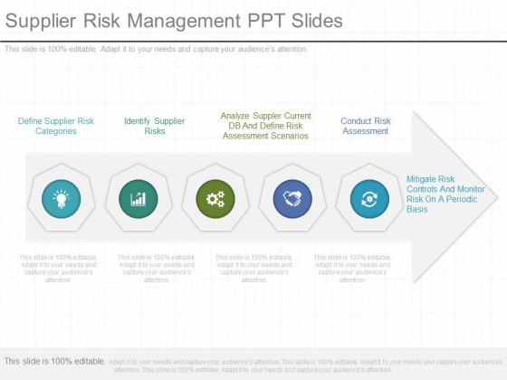 Supplier Risk Management Ppt Slides