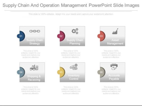 Supply Chain And Operation Management Powerpoint Slide Images