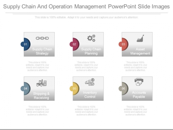 Supply Chain And Operation Management Powerpoint Slide Images Supply Chain And Operation Management Powerpoint Slide Images
