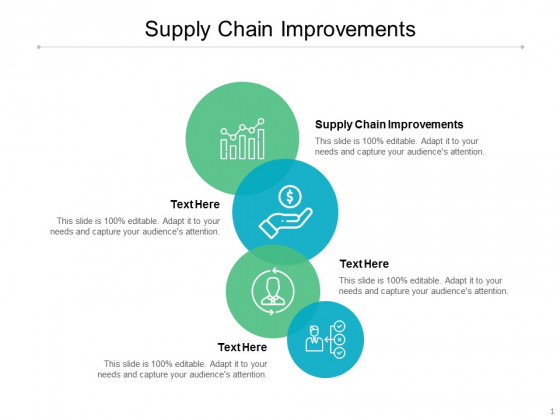 Supply Chain Improvements Ppt PowerPoint Presentation Icon Brochure Cpb Supply Chain Improvements Ppt PowerPoint Presentation Icon Brochure Cpb