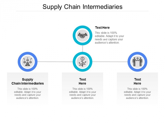 Supply Chain Intermediaries Ppt PowerPoint Presentation Gallery Pictures Cpb