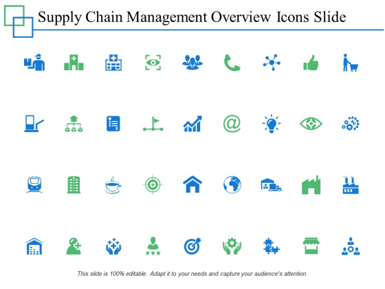 Supply Chain Management Overview Icons Slide Management Marketing Ppt PowerPoint Presentation Summary Demonstration